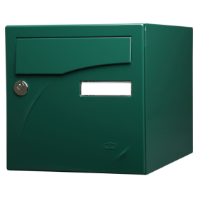 Boîte aux Lettres 1 porte Vert 6005 , Renz Préface