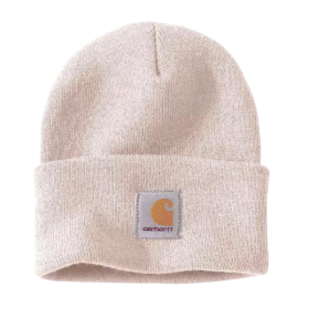 Bonnet Carhartt Watch Hat A18 Rose Marshmallow