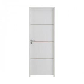 Bloc Porte Nicia Panneau MDF 204x83cm Huisserie 90mm Droit - GIMM