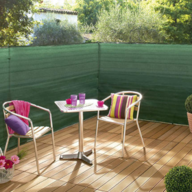 Brise-vue Natte Tissée Vert Nortene Supratex L.25 x h.1,5 m