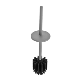 Brosse WC avec Manche+Couvercle Inox epoxy Anthracite Delabie 4051MLC