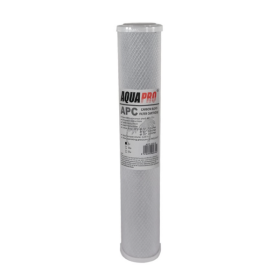 Cartouche Filtrante Eau Charbon Actif Bloc Aquapro APC 20'' 5µm