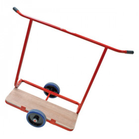 Chariot Porte-plaques de Plâtre 2 roues à Bras Fixes Taliaplast