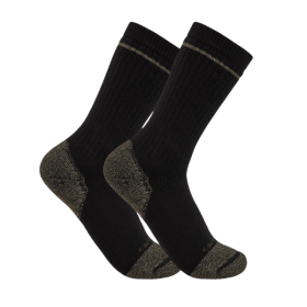 Chaussettes Carhartt Cotton Blend Steel Toe Boot SB5552M Black XL x 2