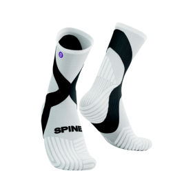 Chaussettes de Travail Basses Spinergy X SKSXSC Blanc/Noir