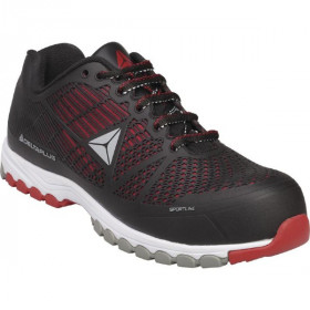 Chaussures de Sécurité DeltaPlus SPORT S1P SRC Noir-Rouge