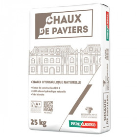 Chaux Hydraulique Chaux De Paviers ParexLanko CHDP25 25kg