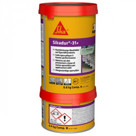 Colle Epoxy Sikadur 31+ kit de 1,2 kg