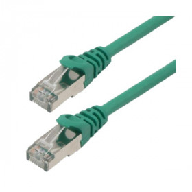 Cordon de Brassage RJ45 CAT6 Vert 0,5 m