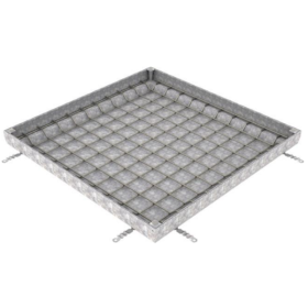 Couvercle à Carreler Galva M125 ACO Uniface 100x100cm, Hauteur 8 cm