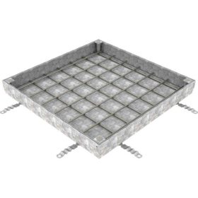 Couvercle à Carreler Galva M125 ACO Uniface 60 x 60cm, Hauteur 8 cm
