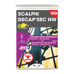 Décapant Liquide Tous Supports Scalpik® Decap'sec NW, Pot de 5L