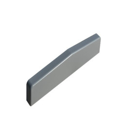 Embout Couvertine Alu Finibeau 2 Pentes L27cm Gris Sablé
