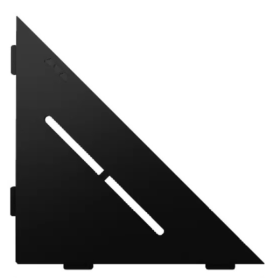 Etagère d'Angle de Douche Schlüter-Shelf-E-S1 Pure 210x210mm Noir mat