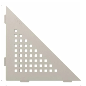 Etagère d'Angle de Douche Schlüter-Shelf-E-S1 Square 210x210mm Crème