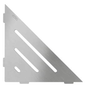 Etagère d'Angle de Douche Schlüter-Shelf-E-S1 Wave 210x210mm Inox