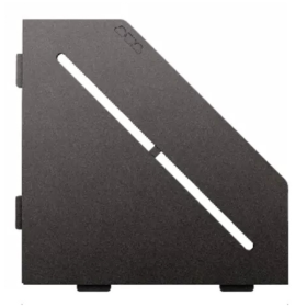 Etagère d'Angle de Douche Schlüter-Shelf-E-S2 Pure 195x195mm Anthra
