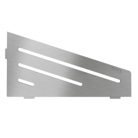 Etagère d'Angle de Douche Schlüter-Shelf-E-S3 Wave 154x295 Inox brossé