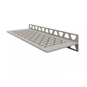 Etagère de Douche Alu Schlüter-Shelf-W-S1 Floral 300x115mm Grège