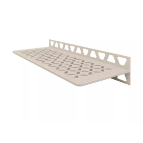Etagère de Douche Alu Schlüter-Shelf-W-S1 Floral 300x115mm Ivoire