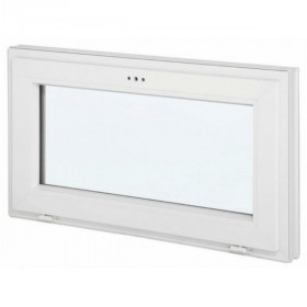Fenêtre abattant en PVC, 60 cm x 100 cm