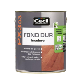 Fond Dur Préparation et Rénovation de Bois Cecil PX3 03 Incolore 2,5L