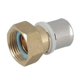 Manchon à Sertir 26mm Femelle Écrou Libre 1" Nicoll Fluxo FLMT2626F