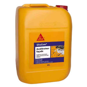 Sikacem Accélérateur Prise Béton et Mortier, 20 litres