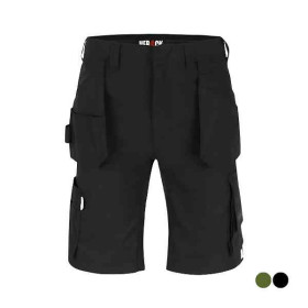 Bermuda de Travail Herock Speri Kaki Foncé/Noir