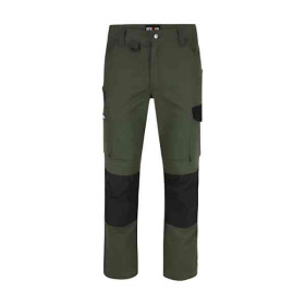 Pantalon de Travail Herock Dero Kaki Foncé/Noir
