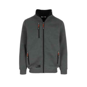 Sweat de Travail Doublé Herock Otar Gris Chiné Foncé