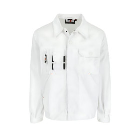 Veste de Travail Herock Aton Blanc