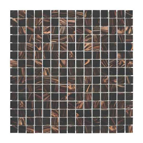 Mosaïque Noire Nobilis Nylon PDV27, Plaque 32,7 x 32,7 x 0,38 cm