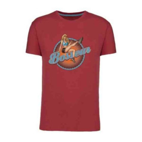 Tee-Shirt Bosseur Pin-Up 2024 Terracotta