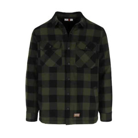 Veste de Travail Herock Puro Kaki Foncé/Noir