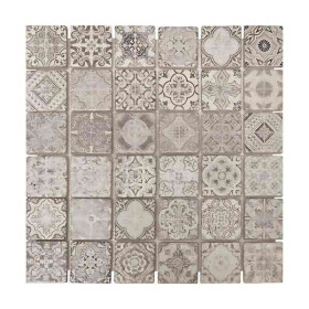 Mosaïque Rabat Travertin Décoré TR05, Plaque 30,5 x 30,5 x 1 cm