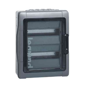 Coffret Étanche Plexo³ Legrand 2x12 Modules IP65 IK09 - Gris 001922