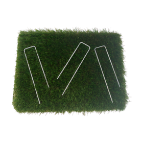 Système de fixation en U pour gazon synthétique, 10 pièces