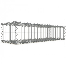 Gabion Rectangulaire 100x20x30 cm 4 faces fil 4 mm maille 5x10 cm