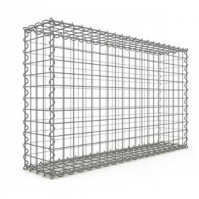 Gabion Rectangulaire 100x60x20 cm 4 faces fil 4 mm maille 5x5 cm