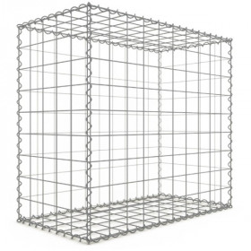 Gabion Rectangulaire 100x90x50 cm 4 faces fil 4 mm maille 10x10 cm