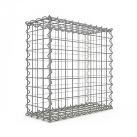 Gabion 50x50x20 cm fil 4mm maille 5x5 cm 5 faces sans 1 côté