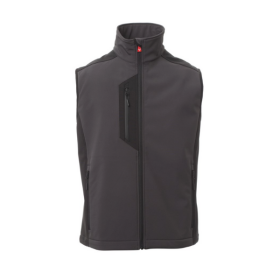Gilet Softshell sans Manches Payper Cork Gris Anthracite/Noir