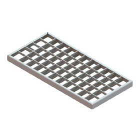 Grille Caillebotis maille 30x30 pour Courette aération ACO