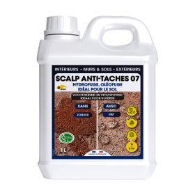 Hydrofuge Oléofuge Sols et Terrasses Scalp Anti Taches 07, Bidon de 1L