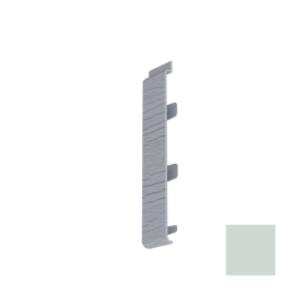 Jonction pour Lame de Bardage MEP Isocel Veiné Bois Gris x 10