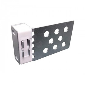 Kit Trappe Magnétique Invisible Gris 15 x 22 mm Semin A06271