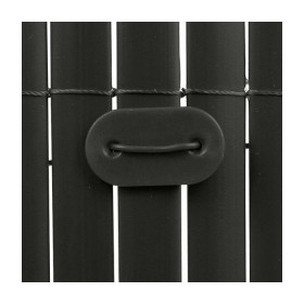 Kit de Fixation pour Canisse Noir Nortene Fixcane, Lot de 26