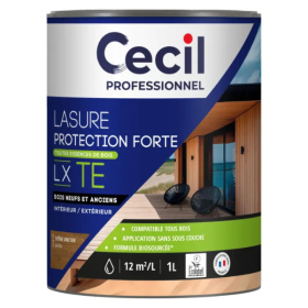 Lasure Protection Forte Tous Bois Cecil LX TE Chêne Ancien