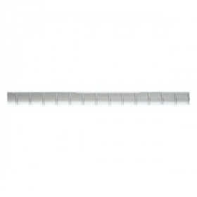 Frise Carrelage Pointille Miroir Verre Alu LI11, Listel 1,5 x 60 x 0,8 cm